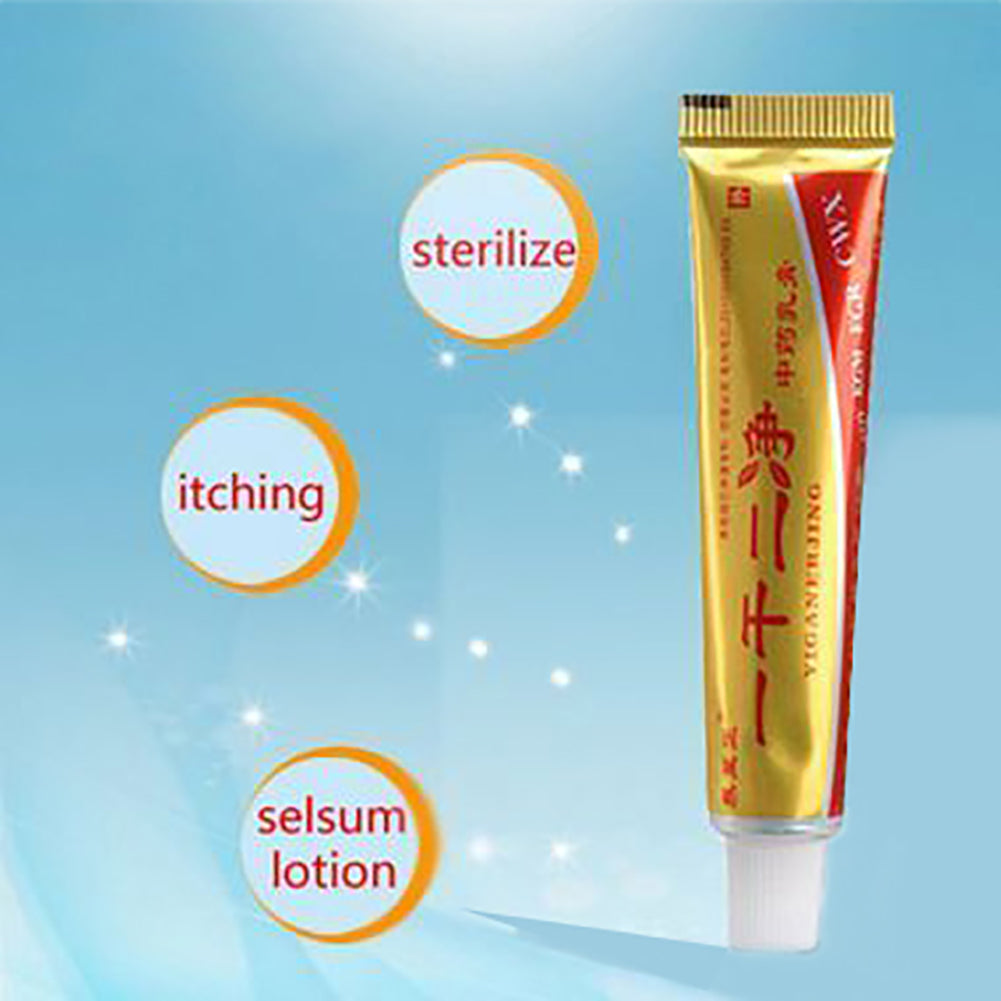 Natural Chinese Herbal Medicine Cream for Eczema Dermatitis Psoriasis Rash