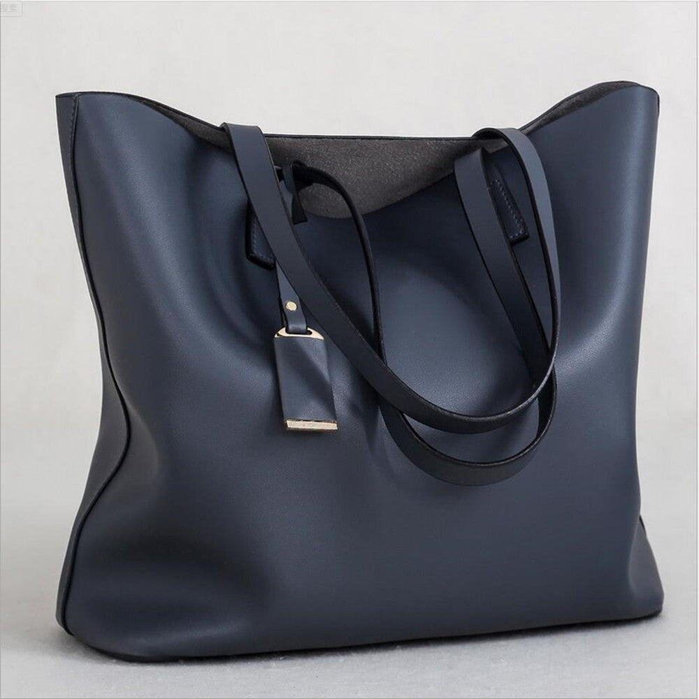 CHAISHOU 2017 new leather ladies bag single shoulder bag mother bag large handbag large capacity handbag