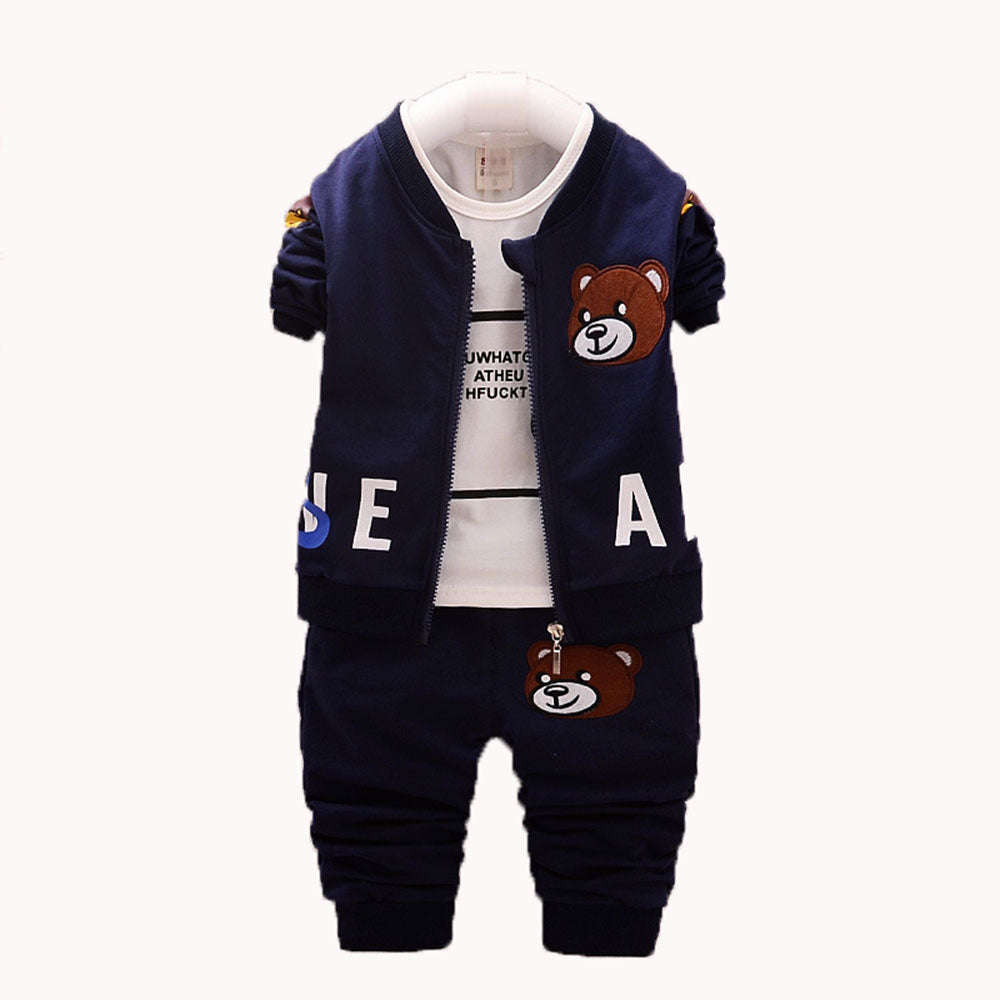 Baby Girls Suits Sports Children's Clothing Sets Baby Boys Spring Suit Set Baby Girl Long Sleeve Sets