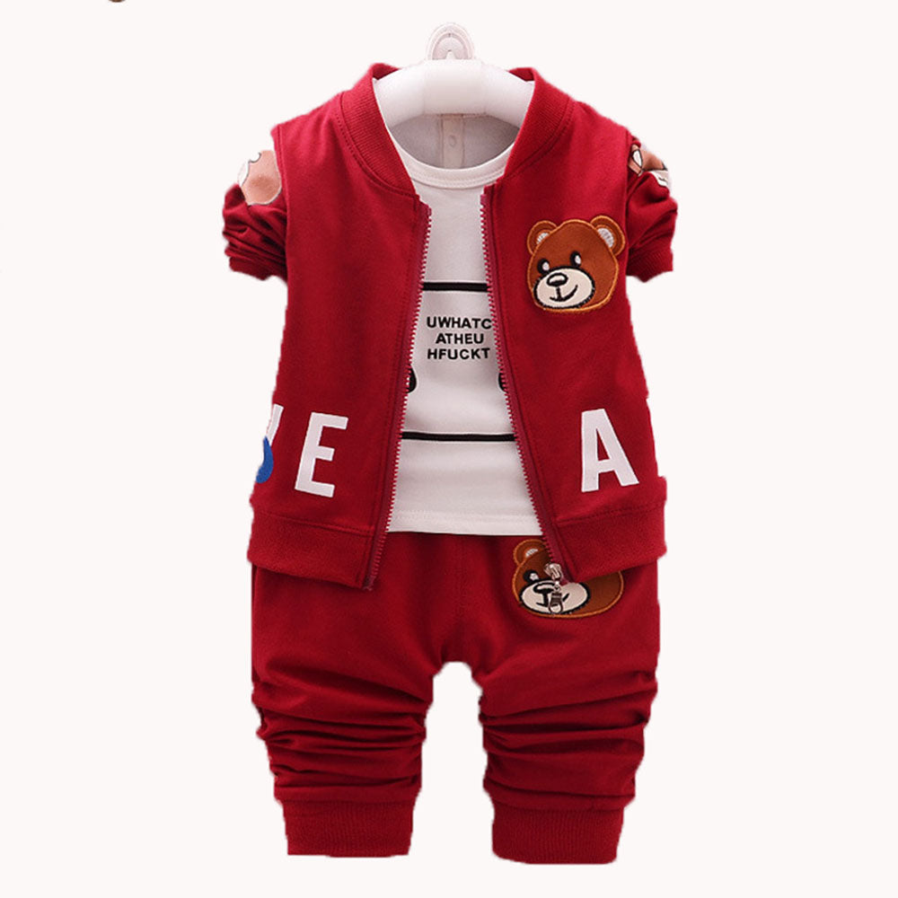 Baby Girls Suits Sports Children's Clothing Sets Baby Boys Spring Suit Set Baby Girl Long Sleeve Sets