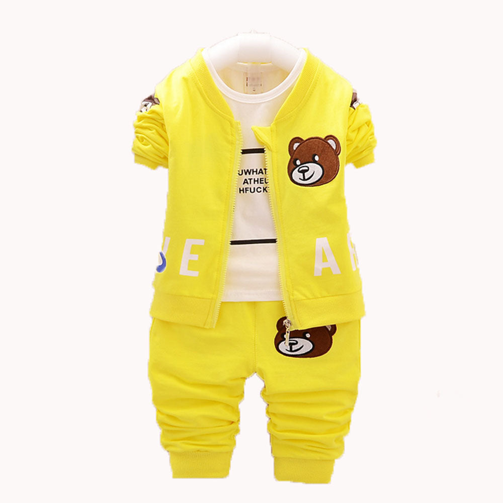 Baby Girls Suits Sports Children's Clothing Sets Baby Boys Spring Suit Set Baby Girl Long Sleeve Sets