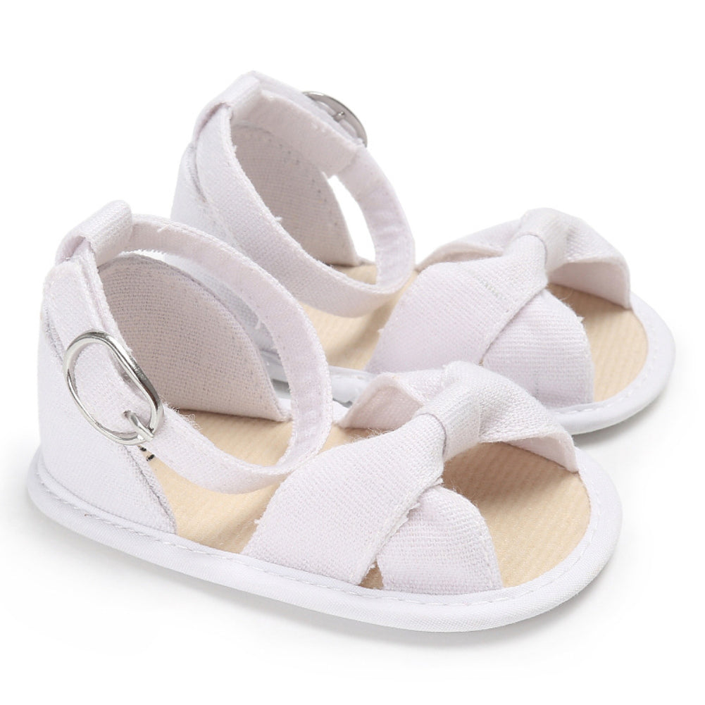 Newborn Baby Girl Soft Sole Crib Shoes Infant Toddler Summer Sandals Footwear