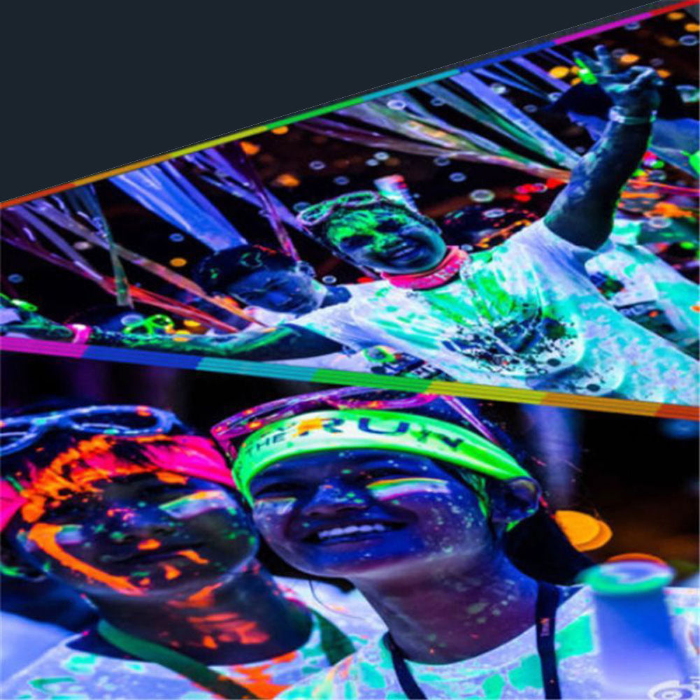 Glow in the Dark Luminous Paint Bright Pigment Body Skin Graffiti Party Decor
