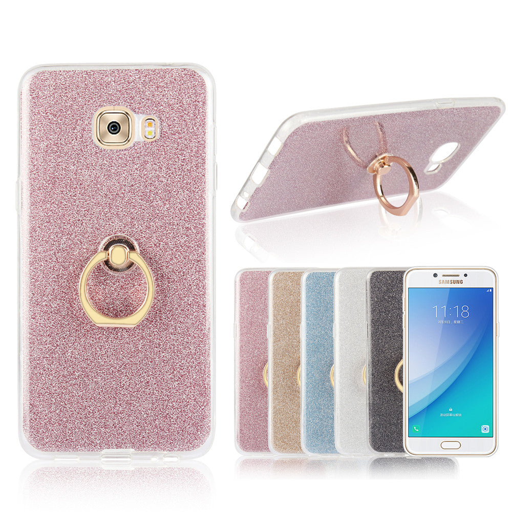 Samsung Galaxy C5 Pro Case Luxury twinkling Kickstand Anti-shock Case for Galaxy C5 Pro
