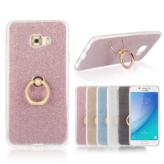 Samsung Galaxy C5 Pro Case Luxury twinkling Kickstand Anti-shock Case for Galaxy C5 Pro