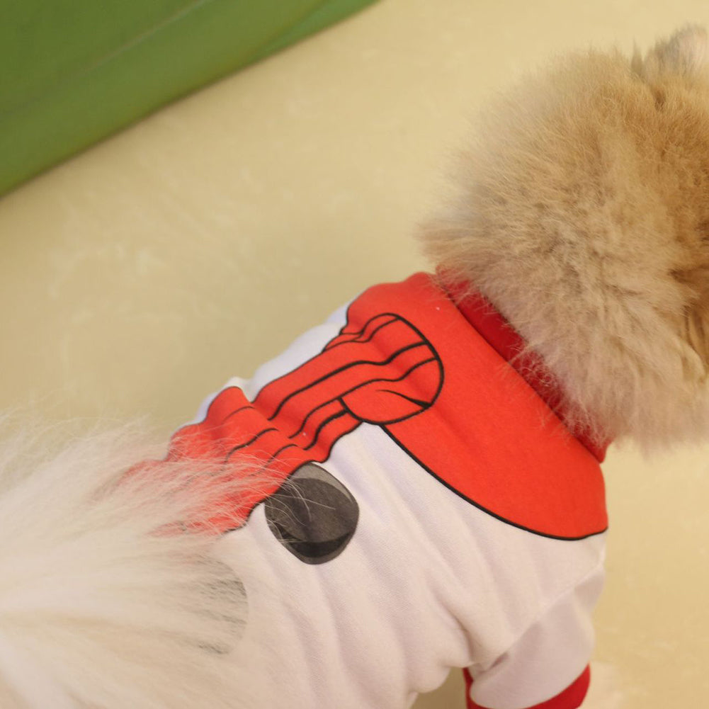 Pet Dog Cat Fashion Snowman Style Clothes Puppy Christmas Costumes Apparel