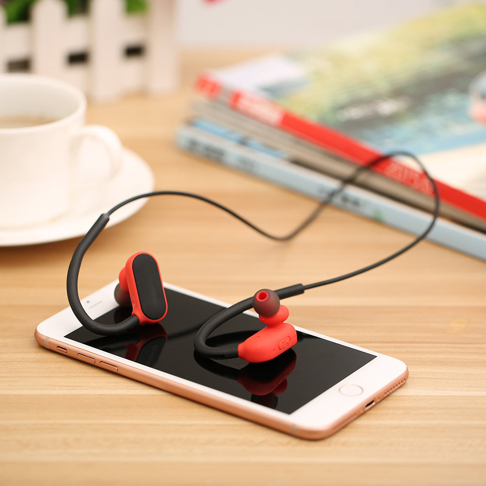 Bluetooth Headphone Wireless Sports Bass Earphone with Mic for iPhone Xiaomi