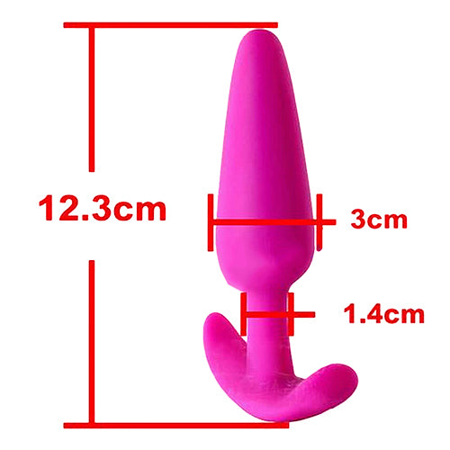Men Women Couple Butt Anal Plug Flexible Dildo Adult Massager Product Sex Toy