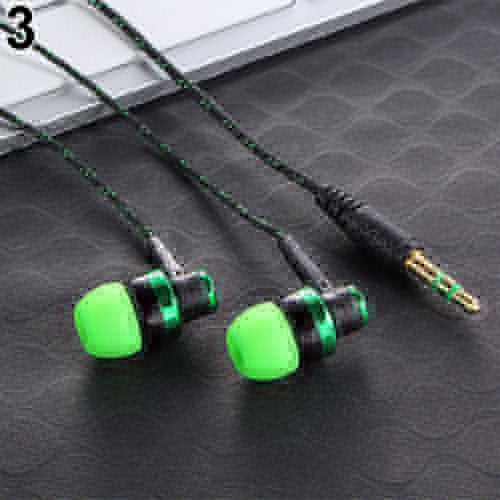 3.5mm Bass Stereo In-Ear Earphone Headphone Headset for iPhone Samsung