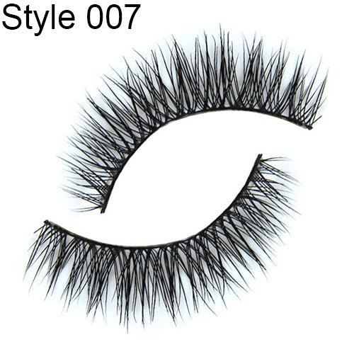 Fashion Mink Hair Soft Long Natural Thick Makeup Eye Lashes False Eyelashes