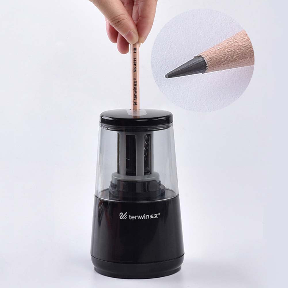 Electric Pencil Sharpener USB/Battery Powered Students Automatic Pencil Cutter