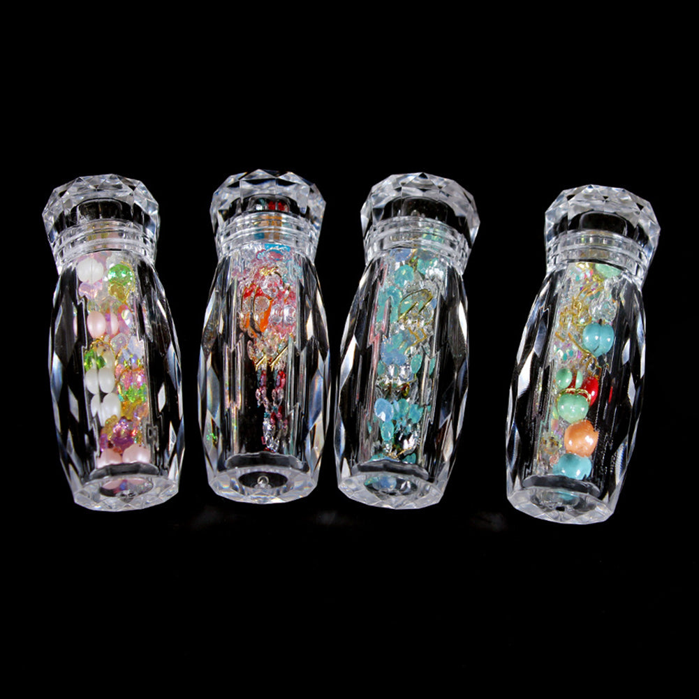 Mini Faux Pearl Rhinestone Stone Nail Art Decoration Salon DIY Manicure Tool