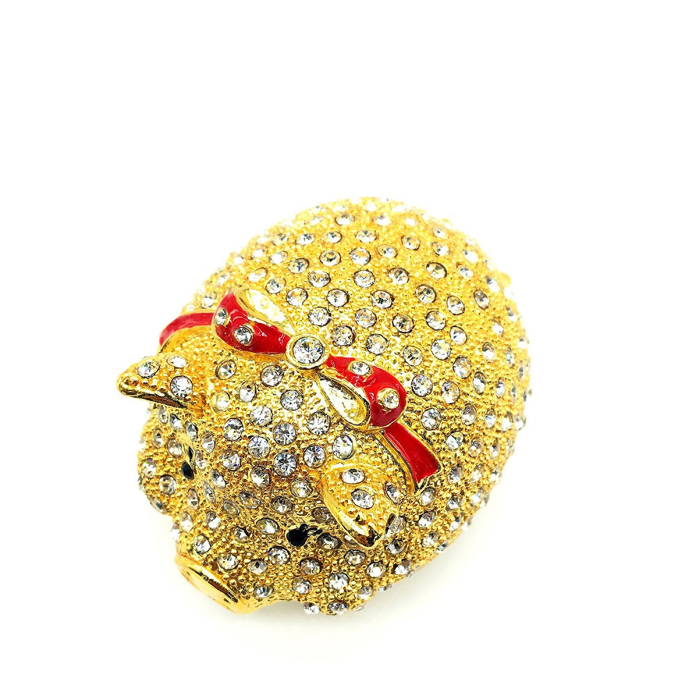 New Arrive Hand Painted Faberge Egg Style Decorative Jewelry Trinket Box for Gift