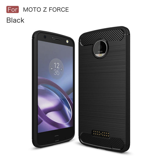 Luxury  Case For Motorola Moto Z Force Anti-Slippery Scratch-Resistant Shockproof Lightweight Bumper For  Moto Z Force