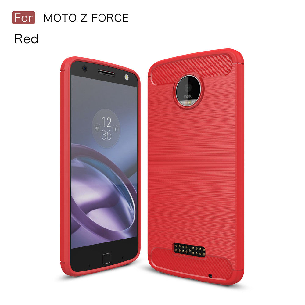 Luxury  Case For Motorola Moto Z Force Anti-Slippery Scratch-Resistant Shockproof Lightweight Bumper For  Moto Z Force