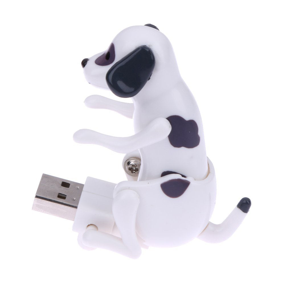 Portable Mini Funny Cute USB Humping Dog Pressure Relieve Creative Toy Gift
