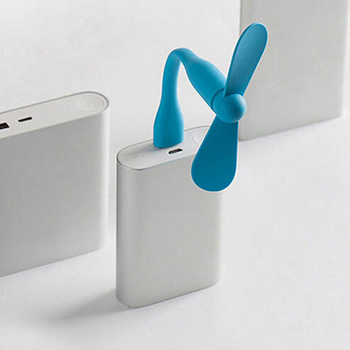 Portable Flexible USB Mini Fan for All Power Supply USB Output PC Notebook