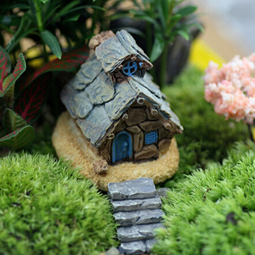 Fairy Garden Miniature Stone House Random Style Craft Micro Landscape Decoration