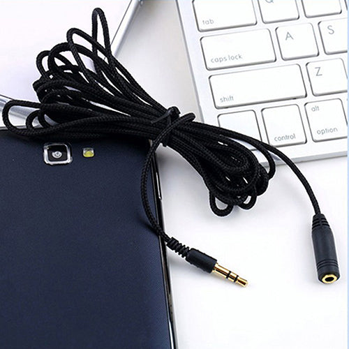3M 10ft 3.5mm Jack Female to Male Headphone Stereo Audio Extension Cable Cord