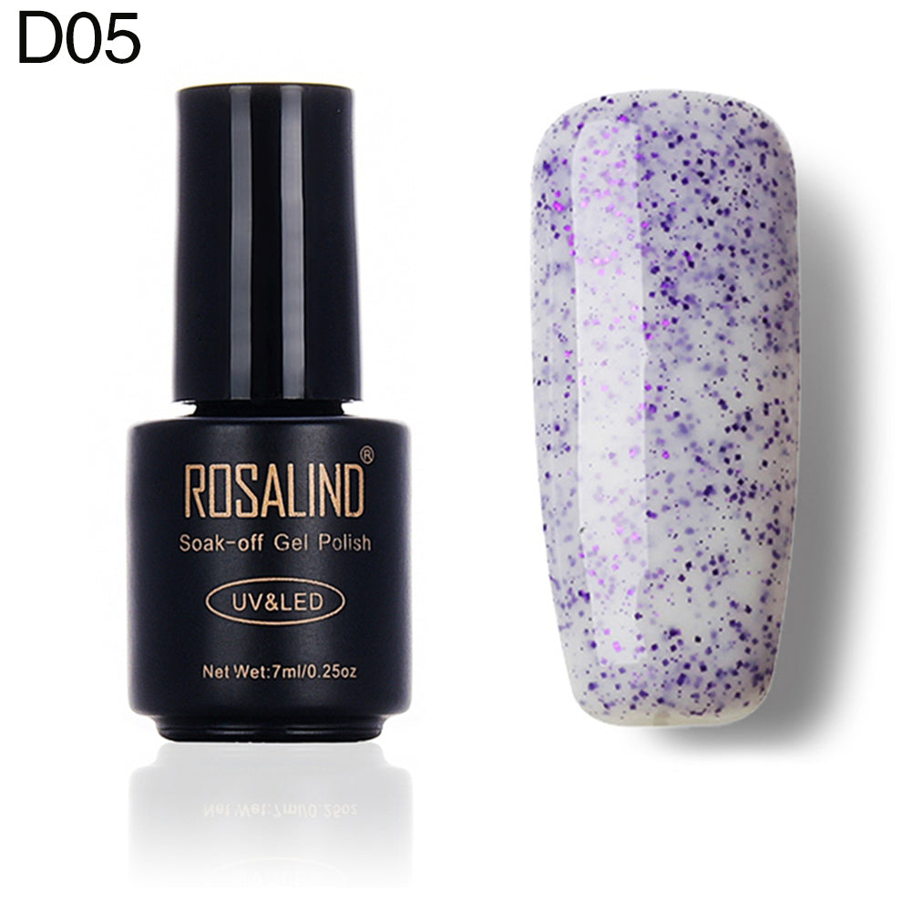 7ml Long Lasting UV Nail Gel Polish Glitter Enamel Nail-painting Manicure Tools