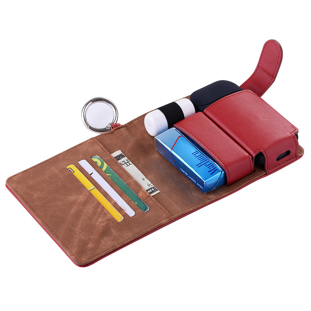 Anti Scratch Full Protective Case for iQOS PU Leather Carrying Case Box Card Holder Pouch Bag for iQOS Electronic Cigarettes