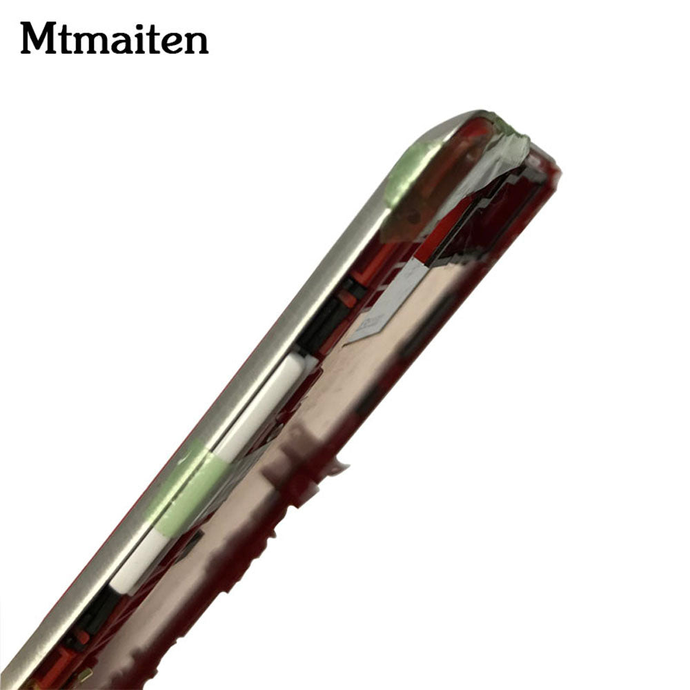 Front Bezel Frame Middle Plate For HTC Desire 600 Desire 606W LCD Screen Frame+3M Adhesive+Power Volume Buttons Free Tools