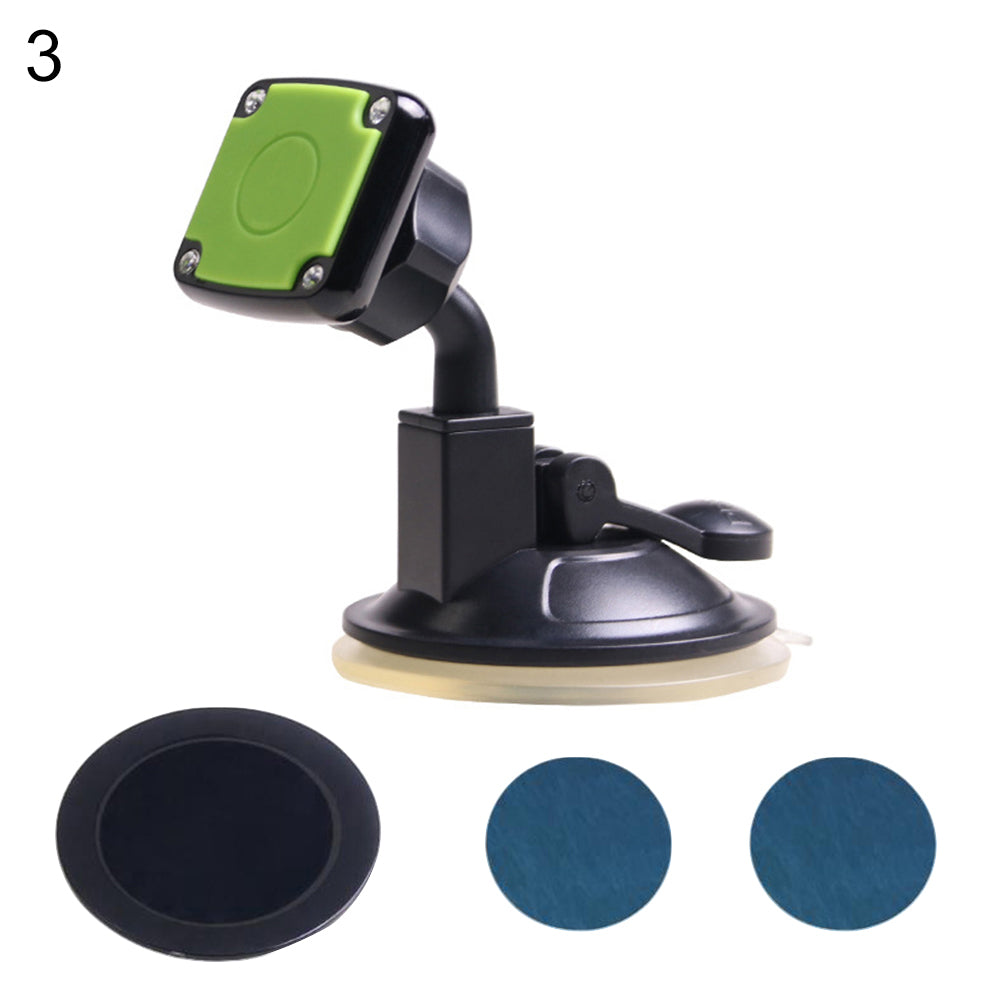 Universal Magnetic 360 Degree Car Windshield Mobile Phone Holder Stand Support