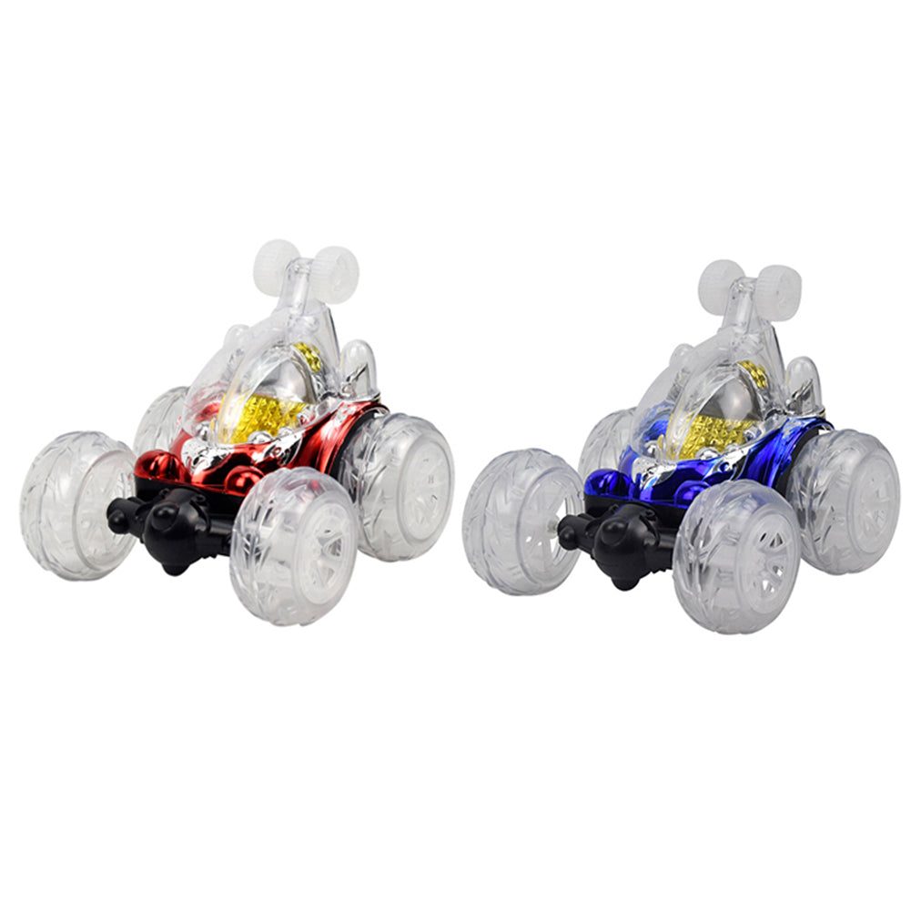 360° Spinning Flips Colorful Flash Music Kids Children Remote Control Truck Toys