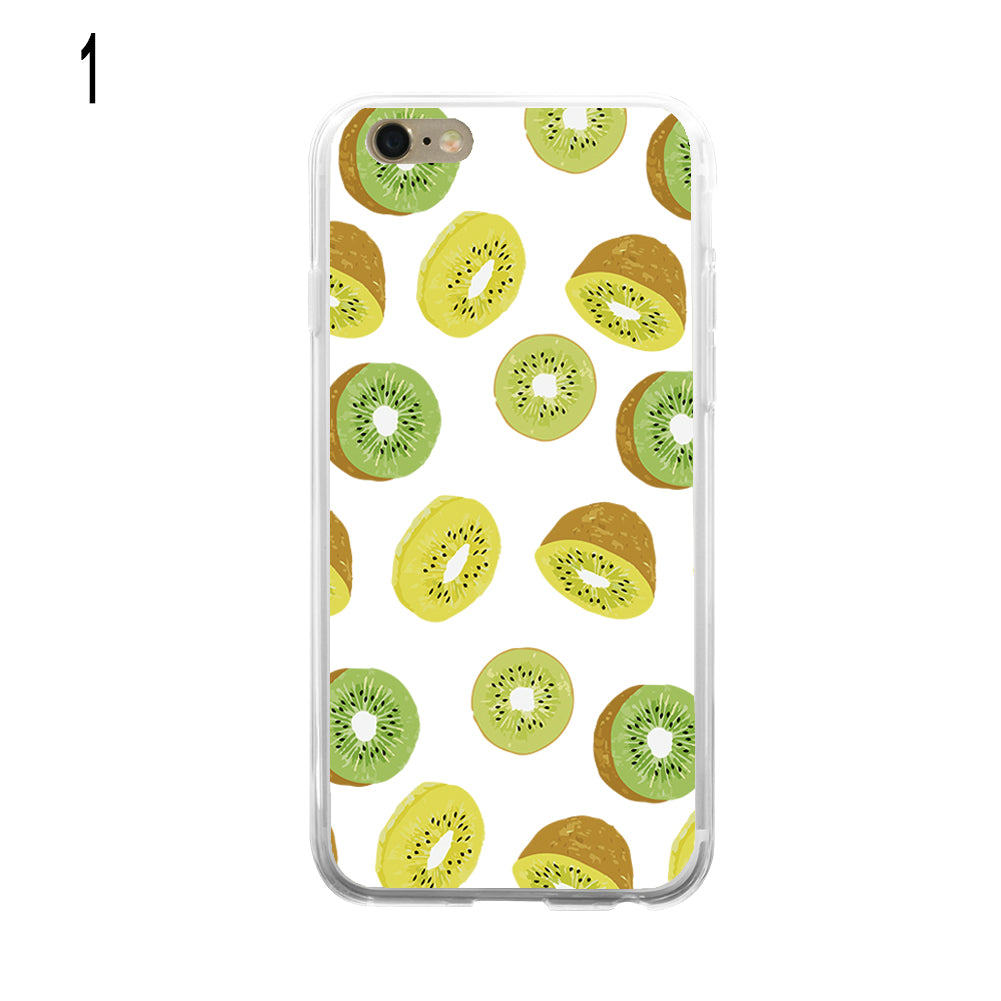 Cute Kiwifruit Print Phone Back Case Cover Skin for iPhone 6 Samsung Galaxy S6