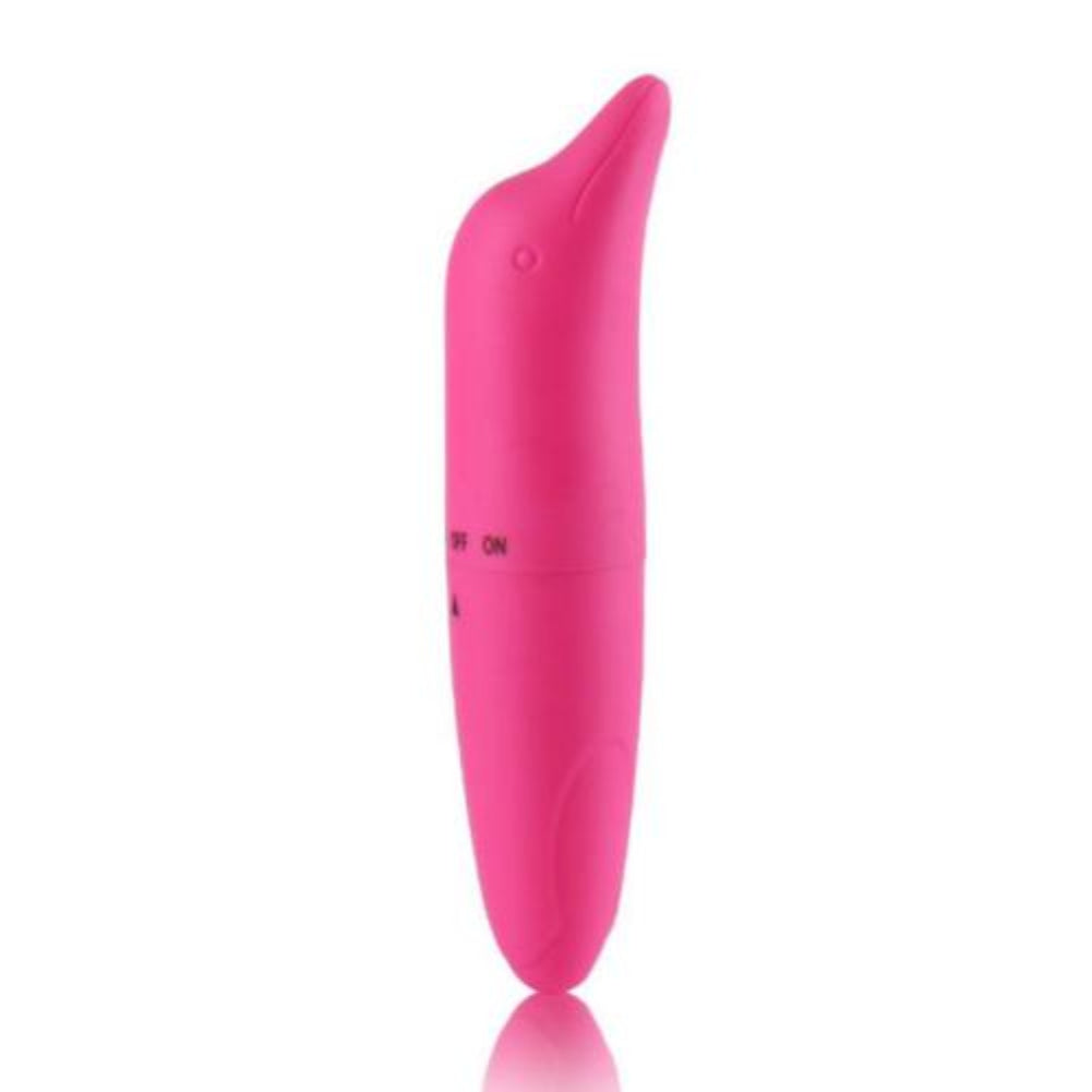 ABS Mini Cute Dolphin Adult Women G-Spot Massager Masturbation Vibrator Sex Toy