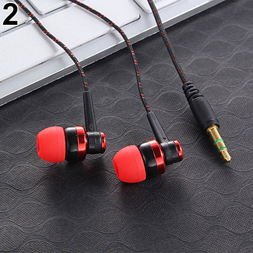 3.5mm Bass Stereo In-Ear Earphone Headphone Headset for iPhone Samsung
