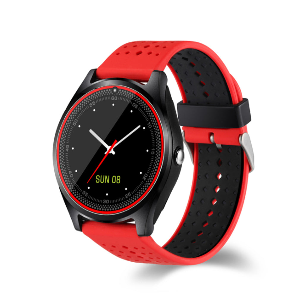 Bluetooth Smart Watch V9 With Camera Smartwatch Pedometer Health Sport MP3 Clock Hours Men Women Smartwatch For Android