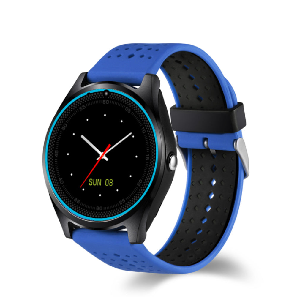 Bluetooth Smart Watch V9 With Camera Smartwatch Pedometer Health Sport MP3 Clock Hours Men Women Smartwatch For Android