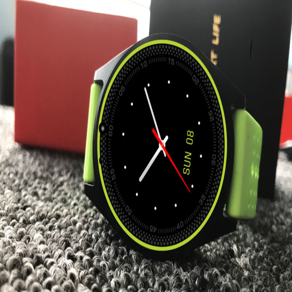 Bluetooth Smart Watch V9 With Camera Smartwatch Pedometer Health Sport MP3 Clock Hours Men Women Smartwatch For Android
