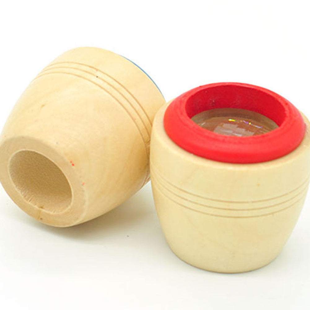 Children Wooden Magic Kaleidoscope Learning Puzzle Educational Toy Xmas Gift