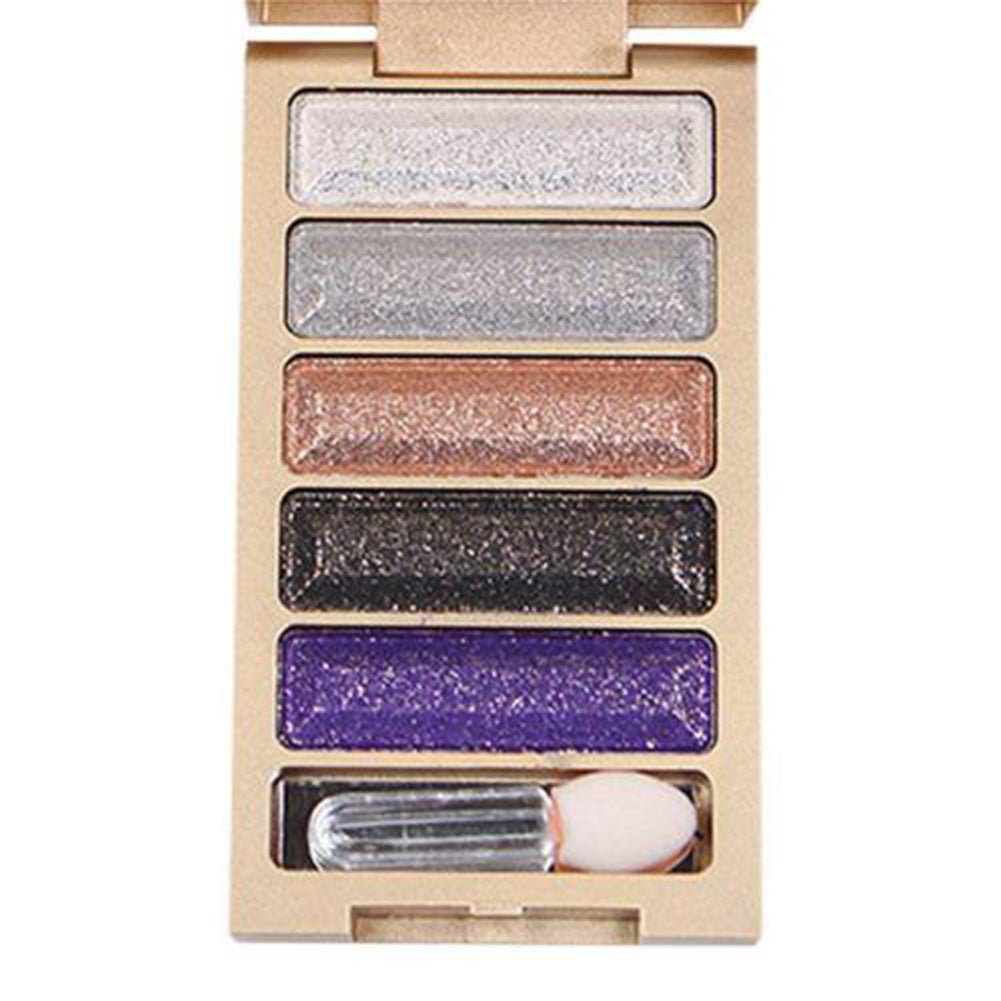 5 Colors Shimmer Eyeshadow Palette Makeup Cosmetic Glitter Eye Shadow Set