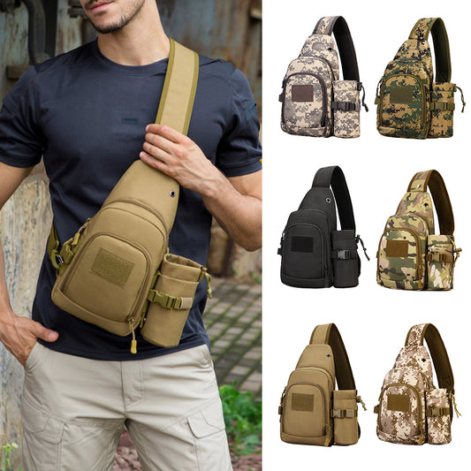 Portable Casual Outdoor Men Large Capacity Shoulder Sling Crossbody Chest Bag