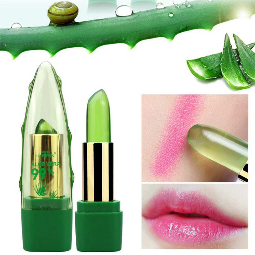 Magic Aloe Vera Long Lasting Color Changing Moisturizing Lipstick Makeup Tool