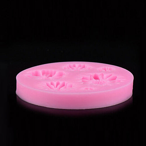 3D Flower Fondant Cake DIY Mold Silicone Mould Sugarcraft Baking Decorating Kit
