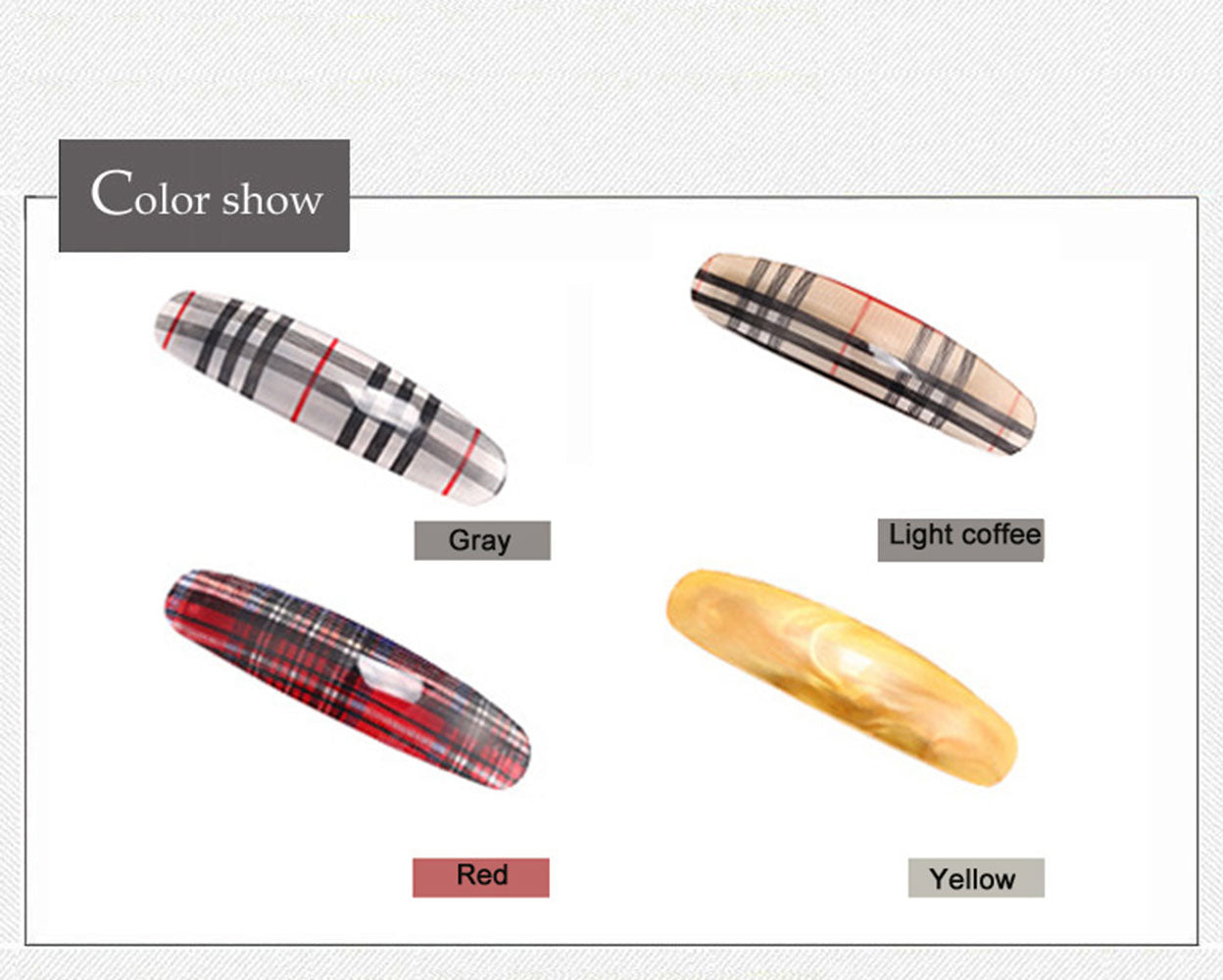 New Arrival Moon Hair Clips Acetate Cellulose Luxury Alexander Hair Accessories for Women Hair Ornaments Pin Free Shipping