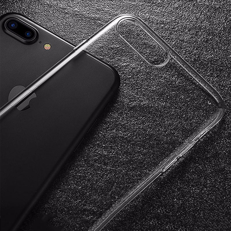 iphone 7 7 plus Soft case Silica Gel TPU Silicone Ultra Thin Transparent Mobile Phone Cover For iphone 7 7 plus