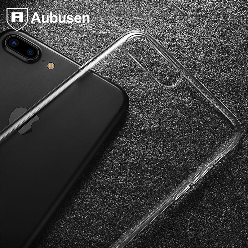 iphone 7 7 plus Soft case Silica Gel TPU Silicone Ultra Thin Transparent Mobile Phone Cover For iphone 7 7 plus