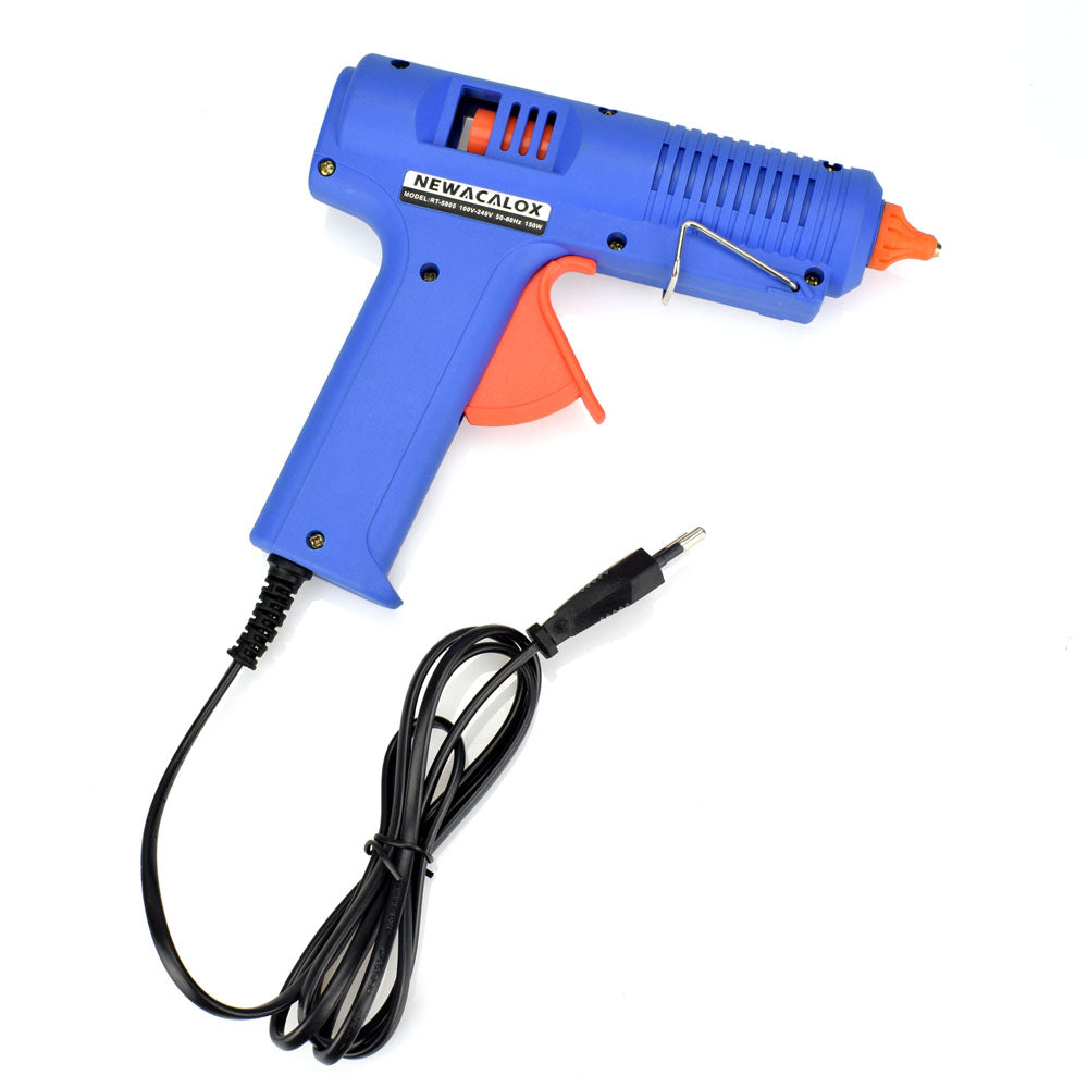 Industrial 150W EU Plug Hot Melt Glue Gun with 1 pcs 11mm Stick Heat Temperature Tool Guns Thermo Gluegun Repair Tools
