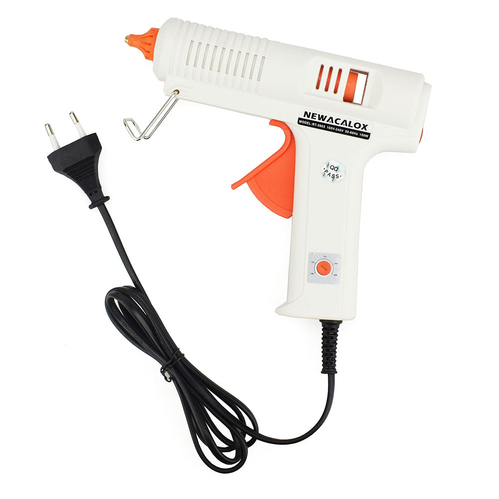 Industrial 150W EU Plug Hot Melt Glue Gun with 1 pcs 11mm Stick Heat Temperature Tool Guns Thermo Gluegun Repair Tools