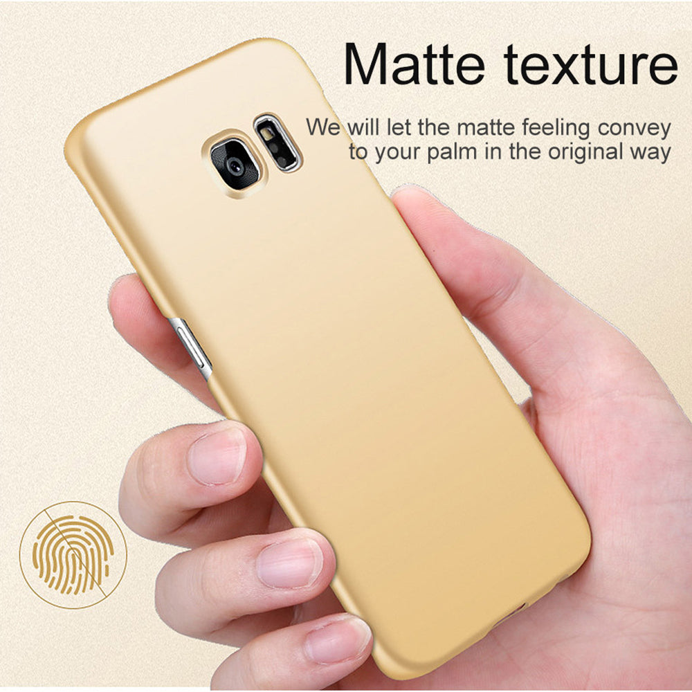 For Samsung Galaxy S7 Case Aubusen Luxury Ultra Tthin 360 Full Protection PC Hard Frosted Back Cover For Samsung Galaxy S7 edge