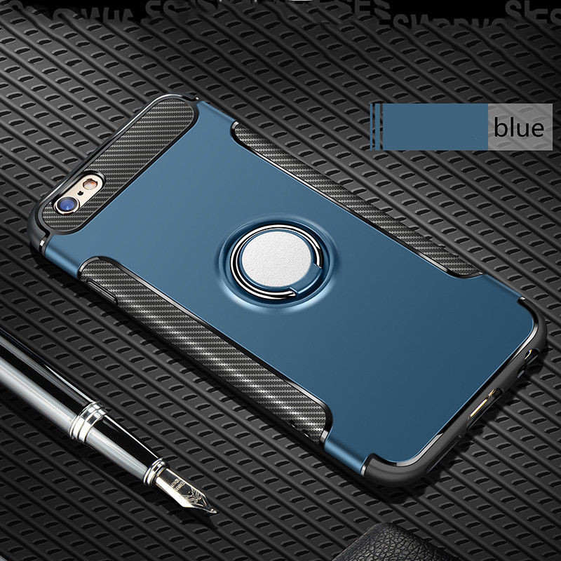 Hybrid Shockproof Armor TPU Phone Case Cover Magnet Stand For Samsung S8 S7 edge Note 8 Cases Fundas