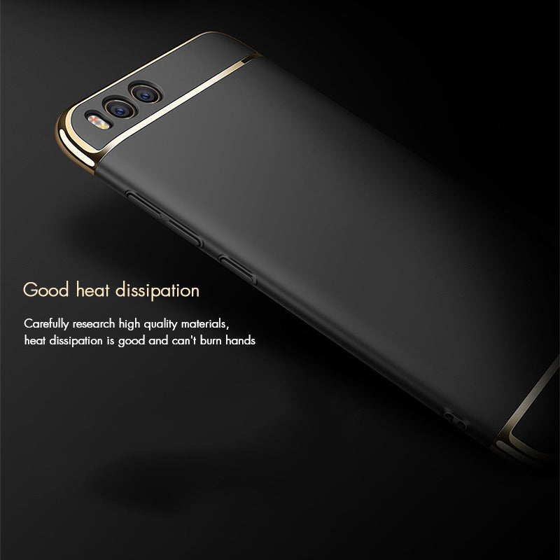 Xiaomi mi6 case Aubusen 3 in 1 Matte PC xiaomi mi 6 case hard protective cases cover for xiaomi mi6 5.15 inch phone case