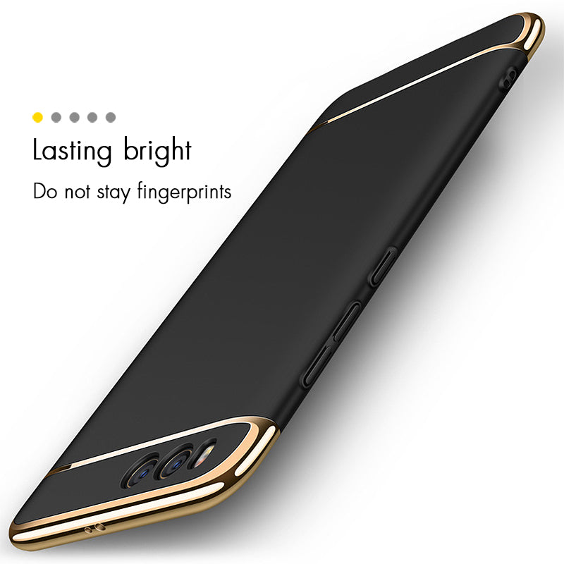 Xiaomi mi6 case Aubusen 3 in 1 Matte PC xiaomi mi 6 case hard protective cases cover for xiaomi mi6 5.15 inch phone case