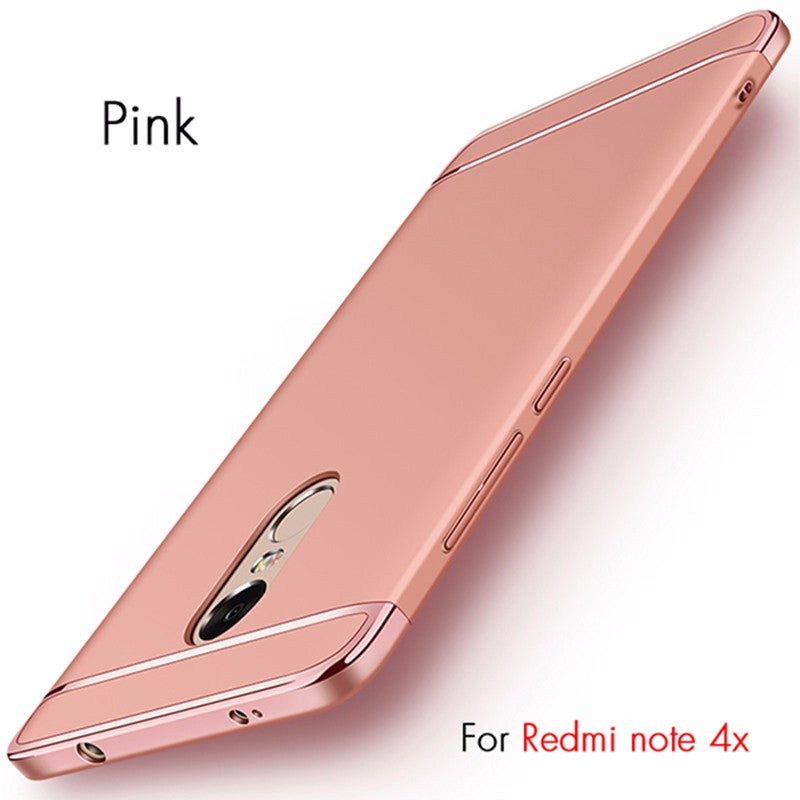For Xiaomi Redmi note 4x Case Aubusen Luxury 3-IN-1 Shockproof Frosted Shield Hard Back Cover Case for xiaomi Redmi note 4X