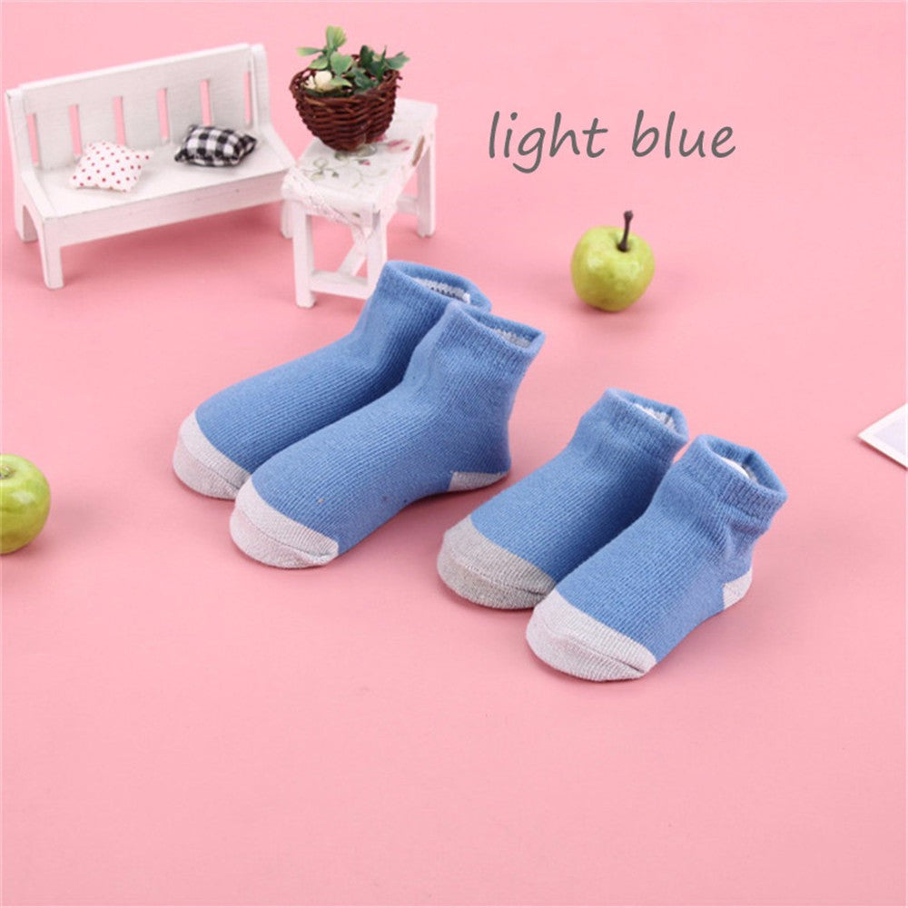 Children Lovely Kids Baby Cotton Socks Shoelaces Style Anti Slip Short Socks Shoes 0-12 Month WM0052